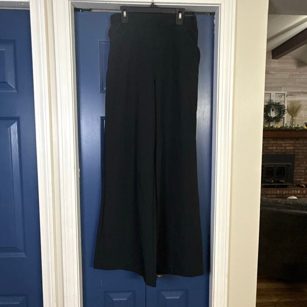 Fabletics Downtown Wide Leg Pants Black Size XS - Picture 3 of 8